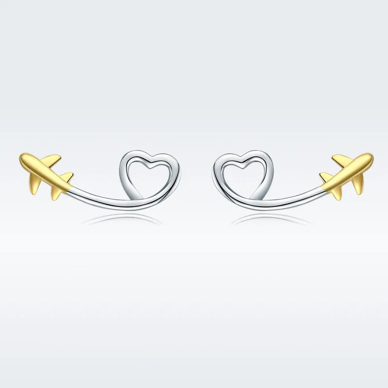 Fly to Love Ear Studs