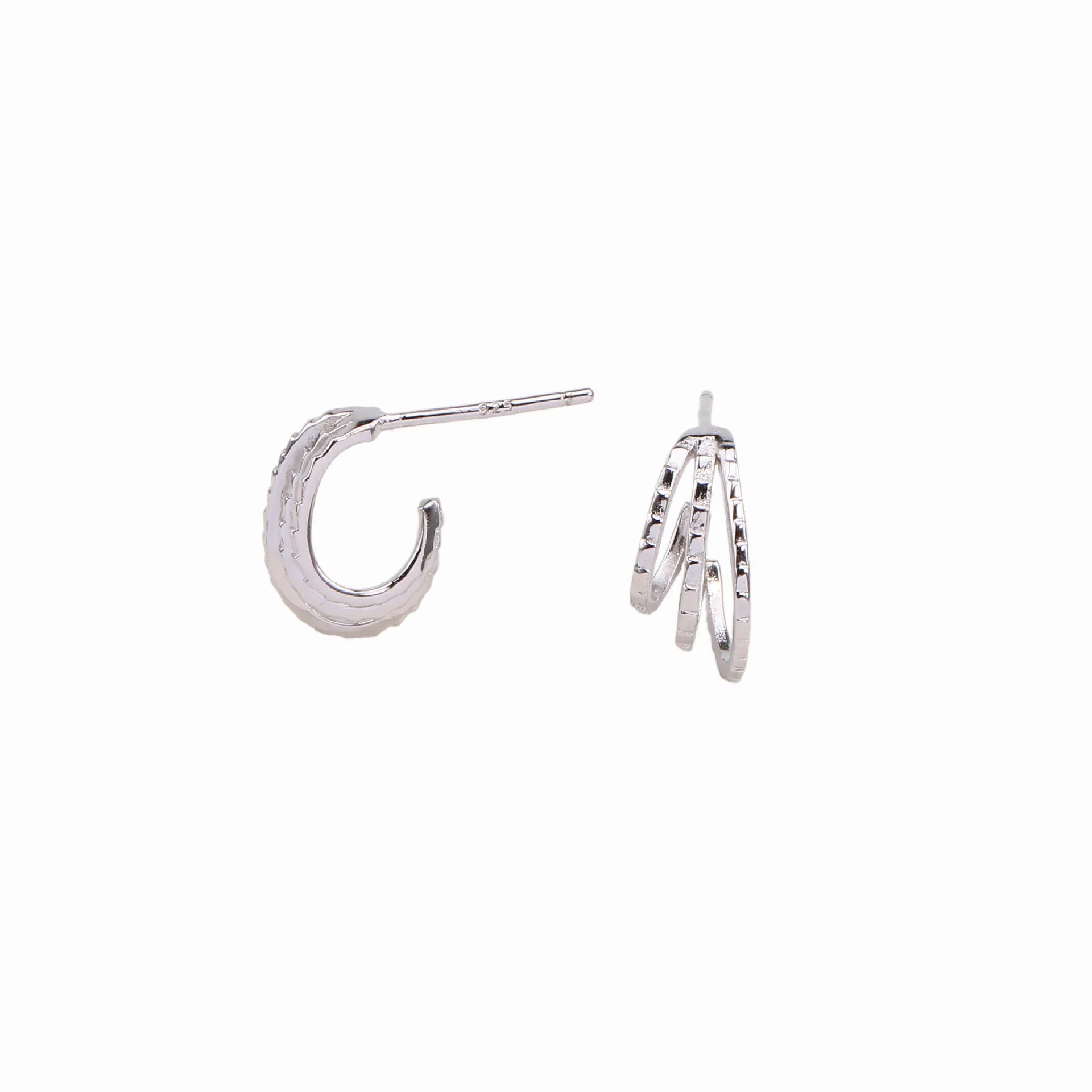 C-Shape Irregular Studs