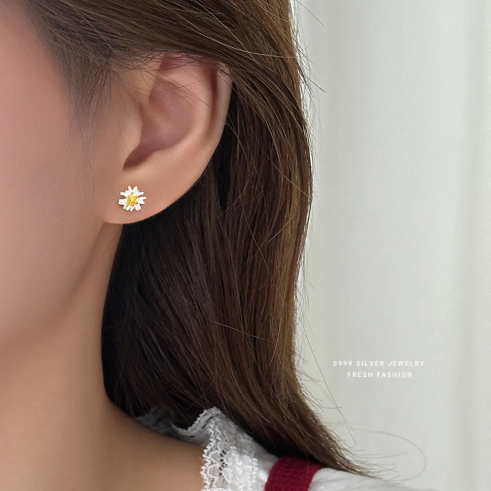 Daisy Ear Studs
