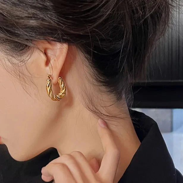 Classic Twisted Hoops