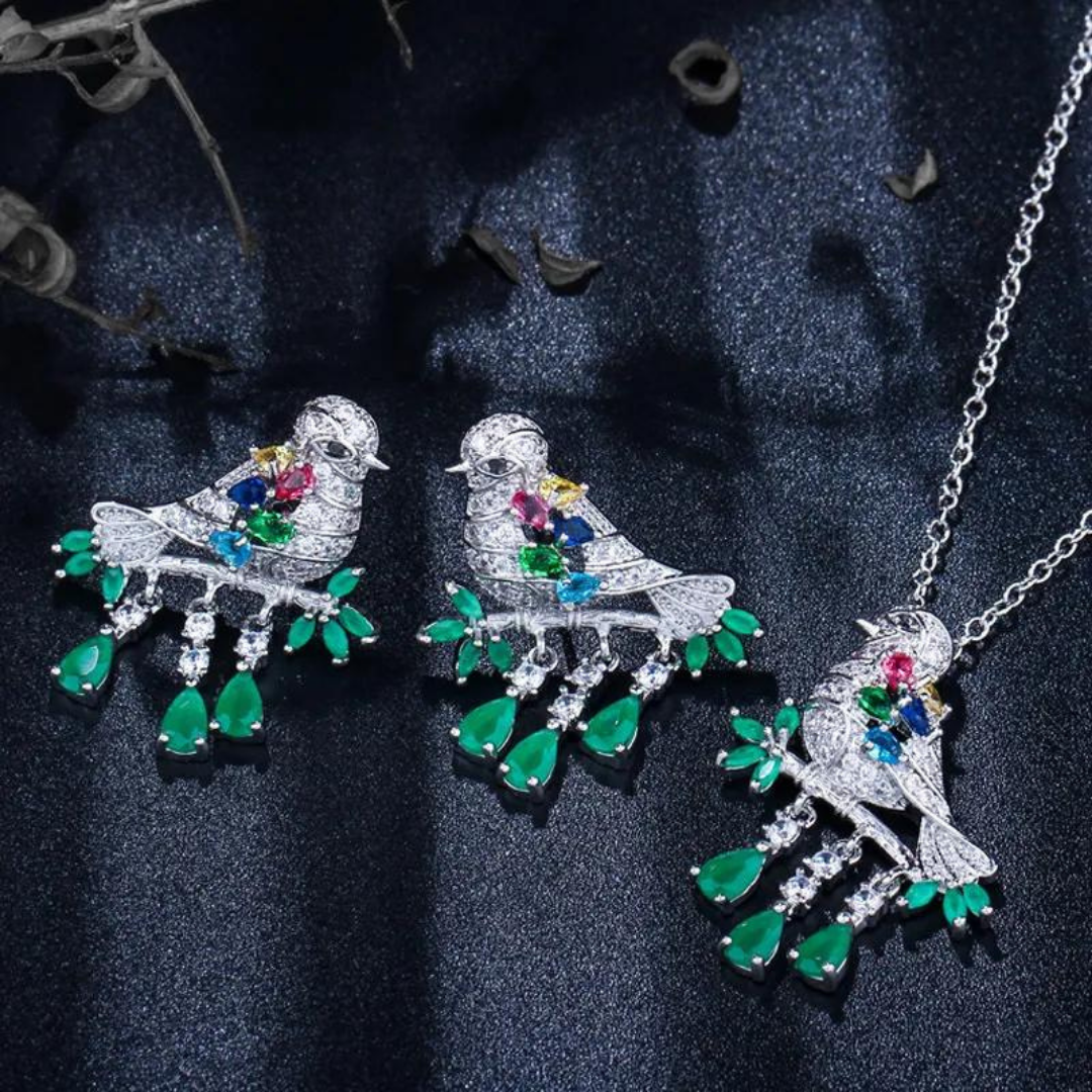 Birdy Pendant Set
