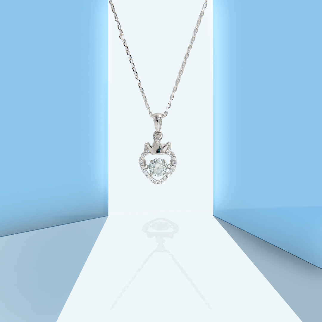 Heart Crown Pendant