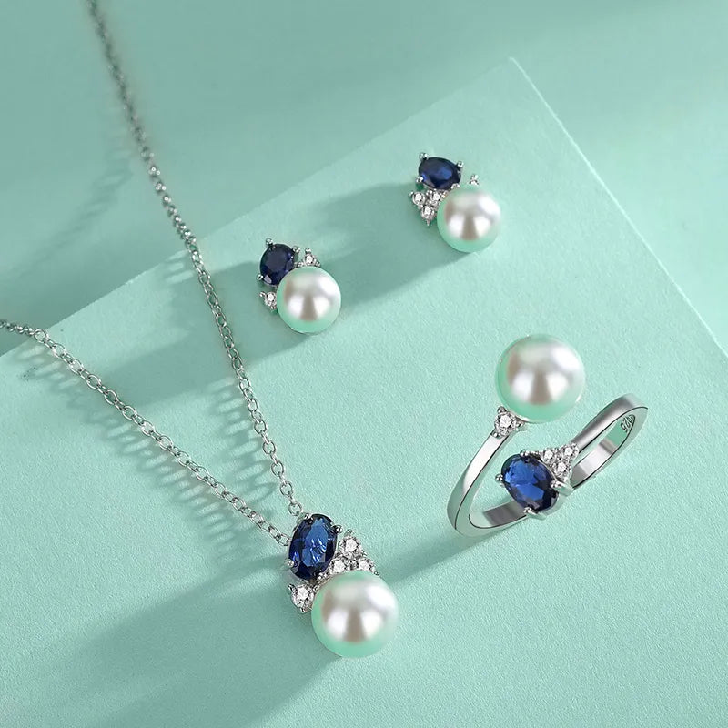 Blue Pearl Set