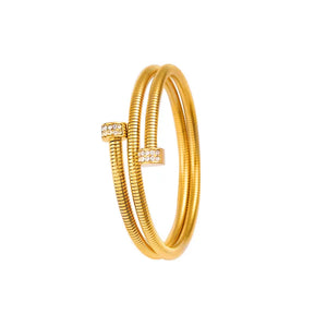 Gold Two Layer Bracelet