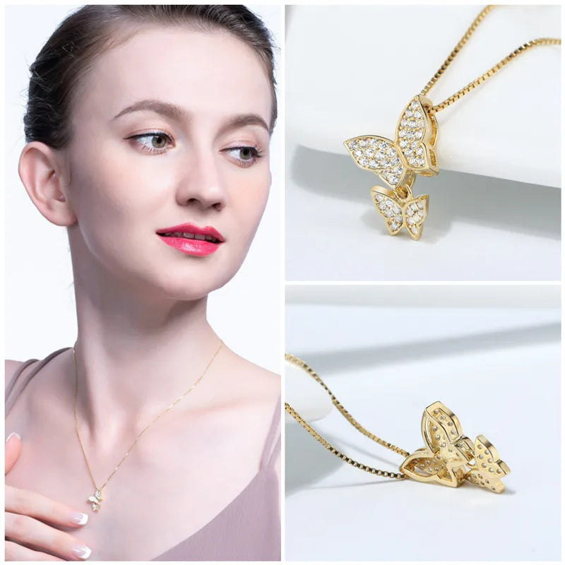 Dangling Butterfly Pendant