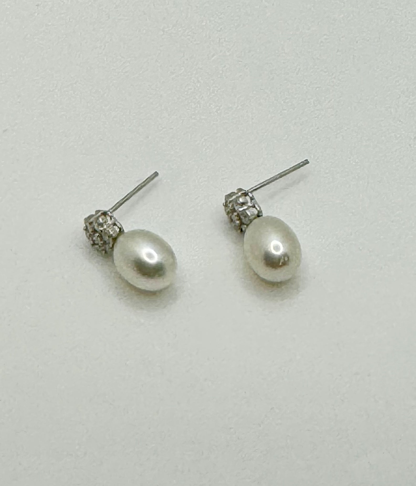 Pearl Flower Studs