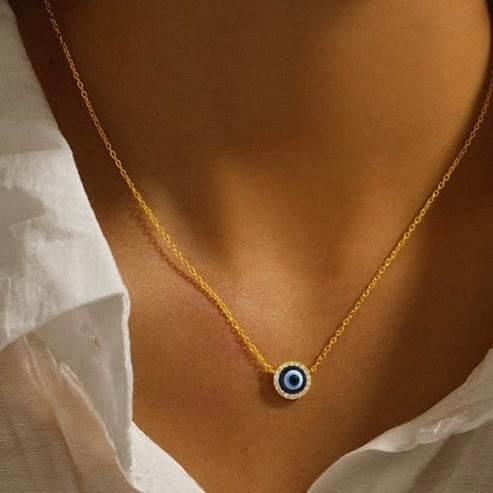 Evil Eye Pendant Set