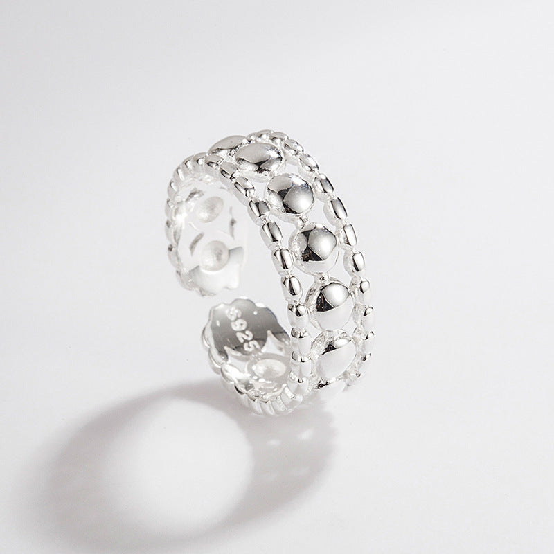 Silver Circle Band Ring