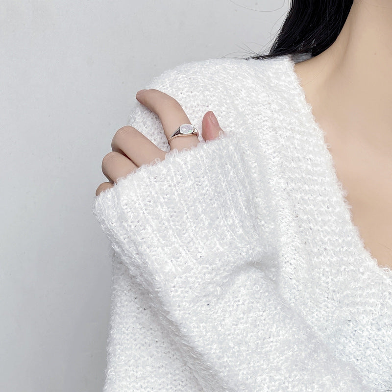 Shell Silver Ring