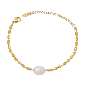 Pearl Chain Bracelet