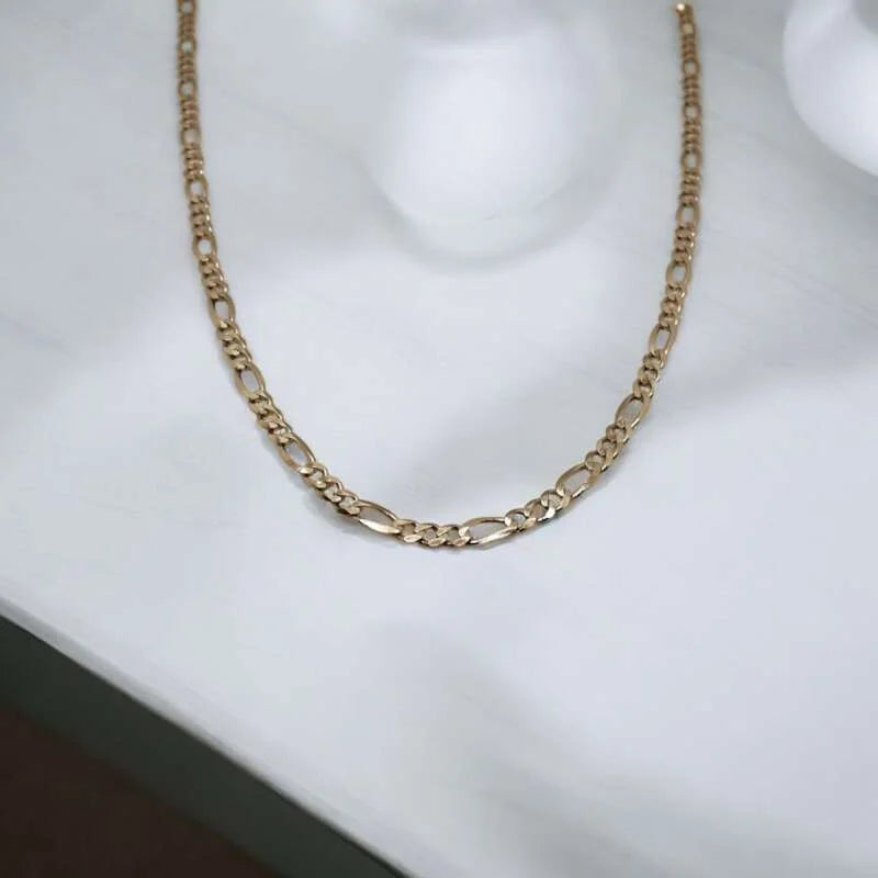 Men Figaro Silver Chain