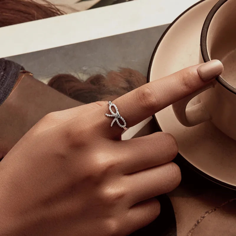 Twisted Bowknot Ring