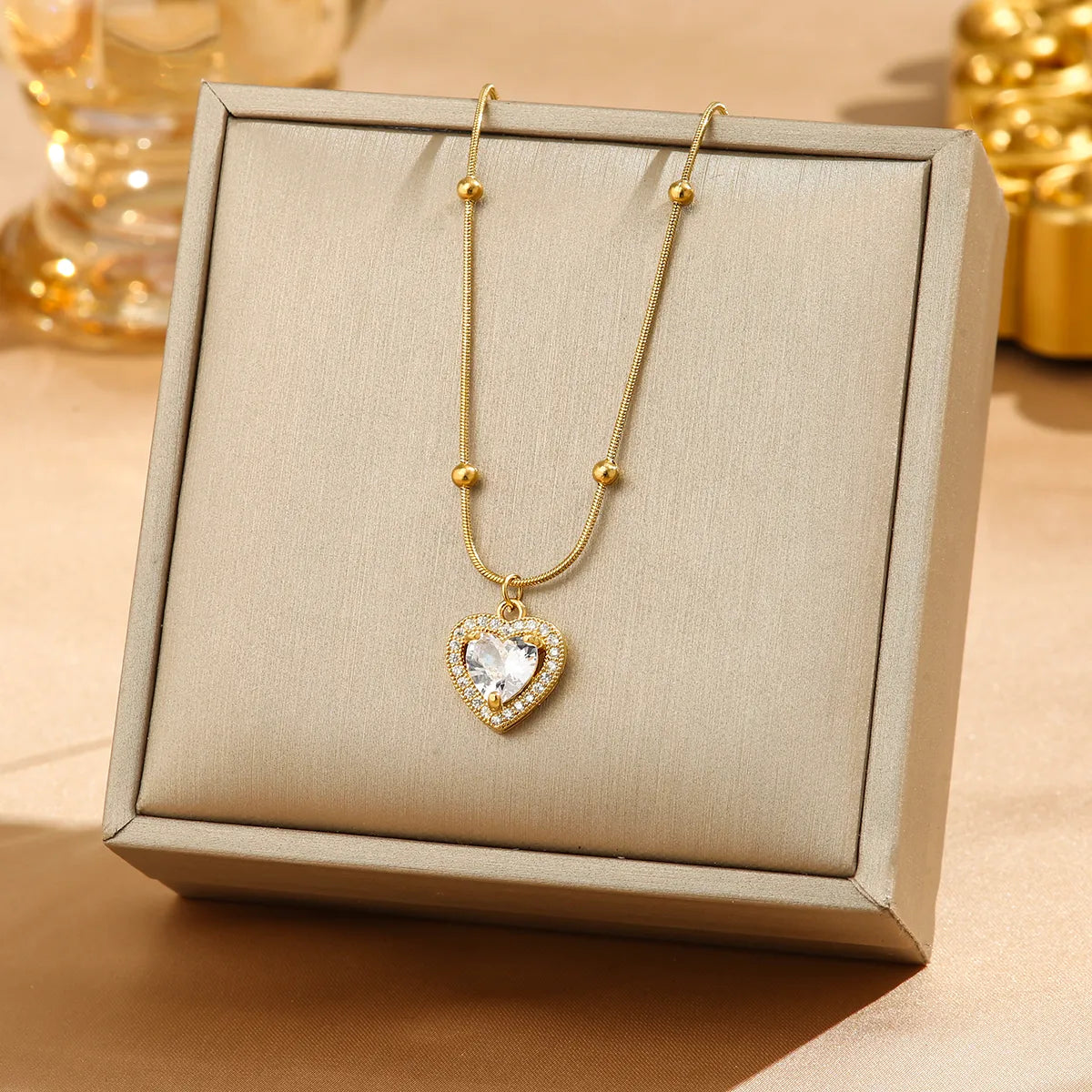 Gold Heart Pendant