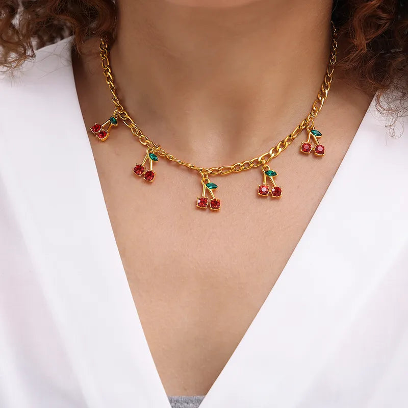 Cherry Charm Neckpiece