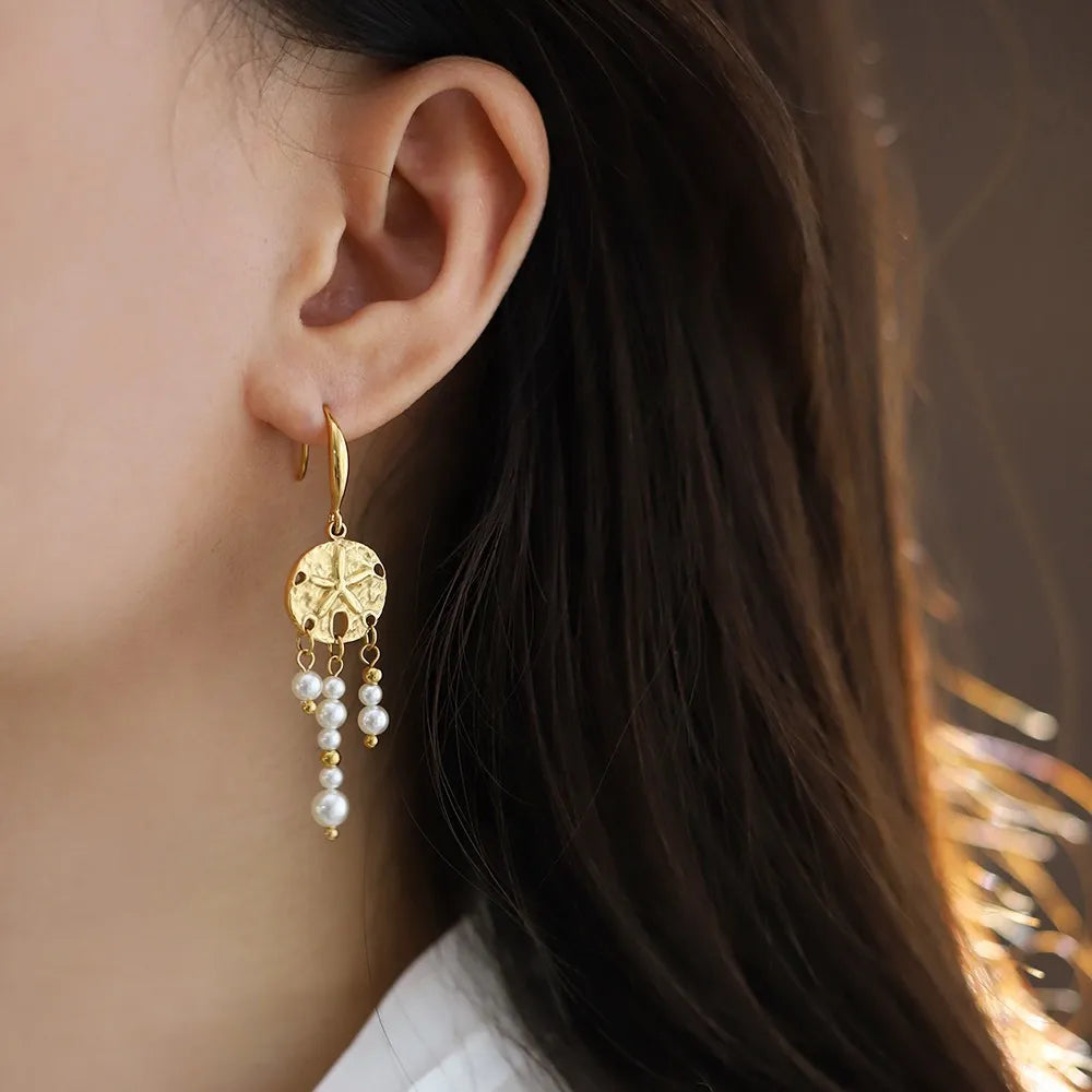 Gold Wind Chime Earrings