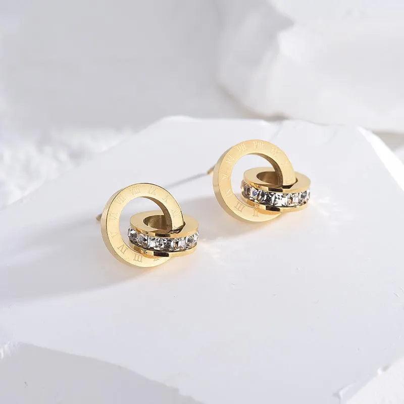 Roman Circle Studs