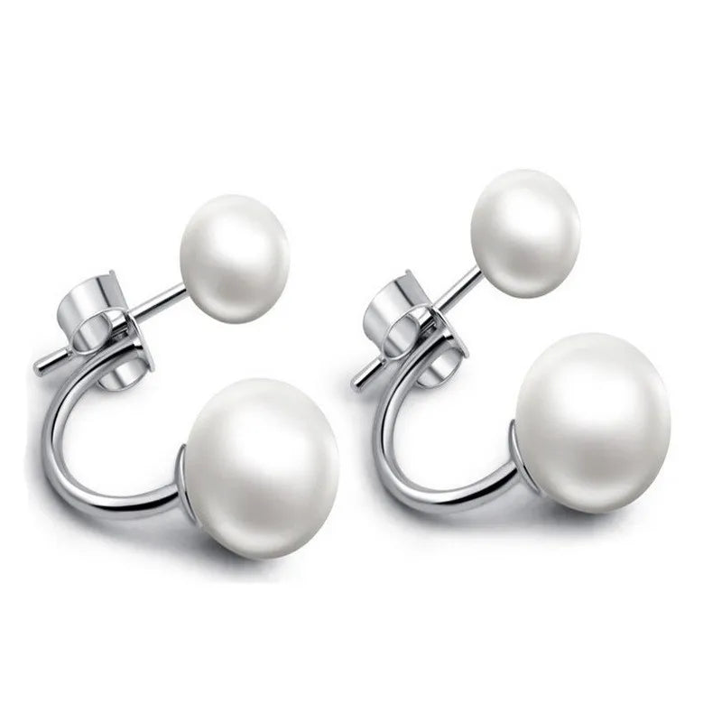 Pearl Duo Studs