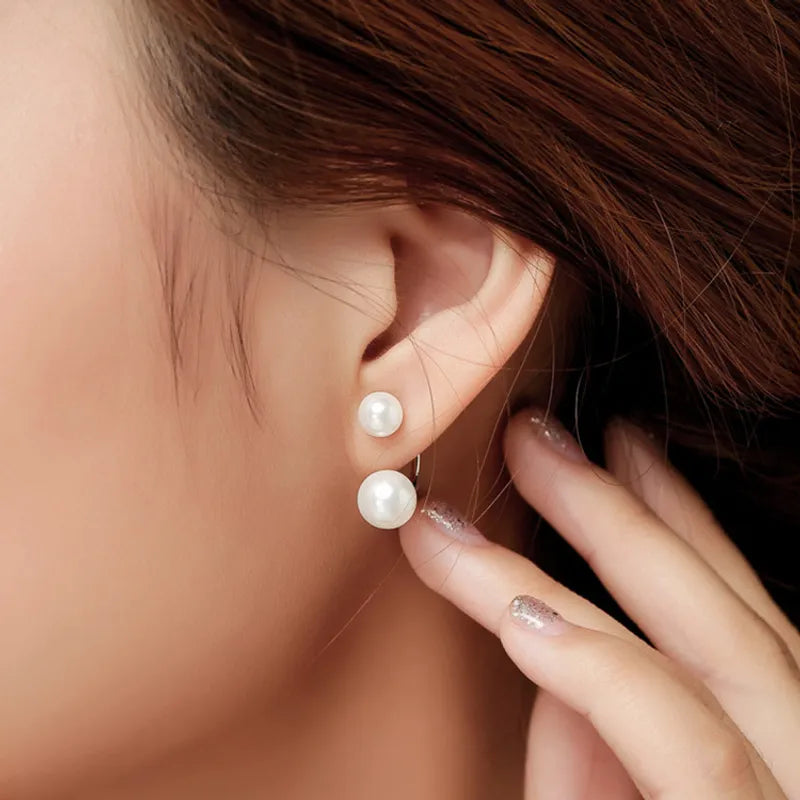 Pearl Duo Studs