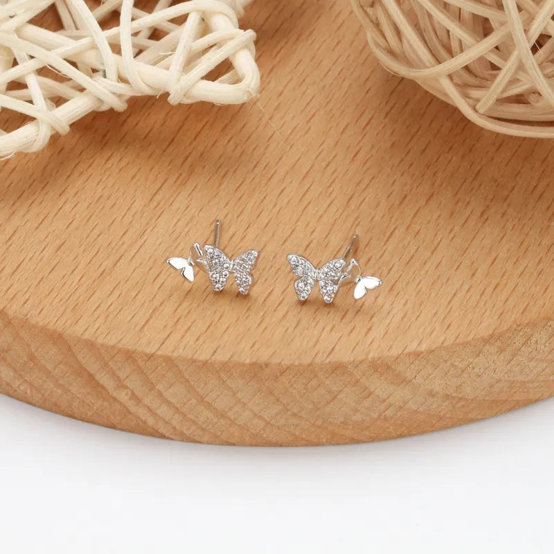 Butterfly Duo Studs