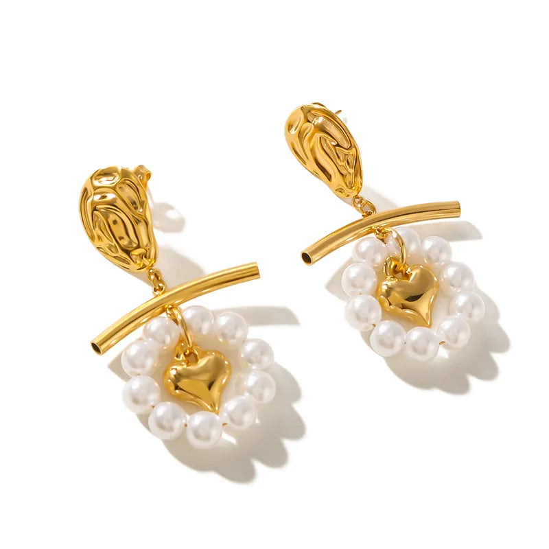 Classic Gold Drop Earrings