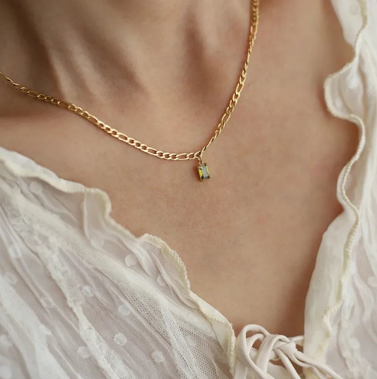 Green Crystal Pendant