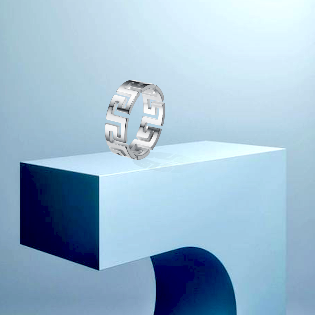 Men’s Silver Fendi Ring