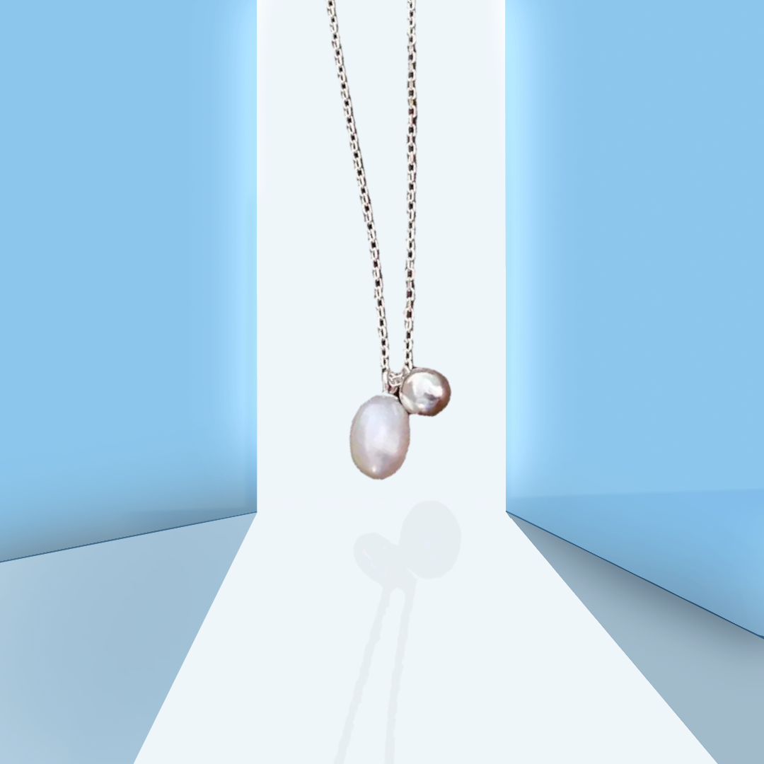 Silver Pearl Pendant