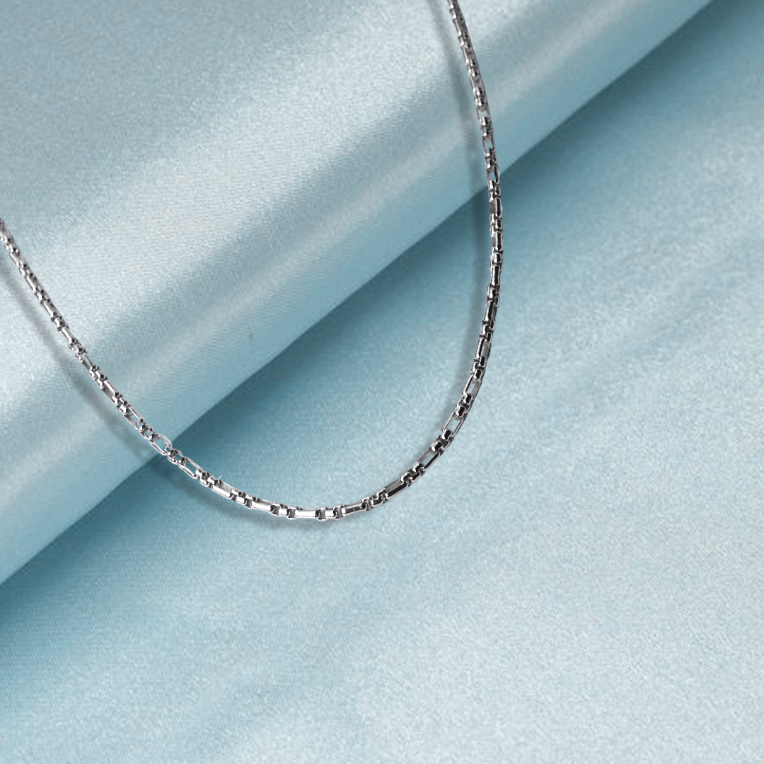 Men Silver Link Chain