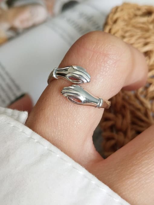 Hug Band Adjustable Ring