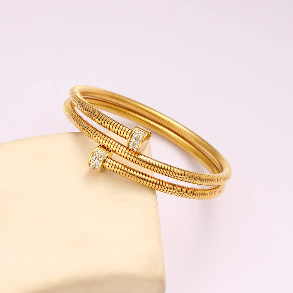 Gold Two Layer Bracelet