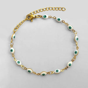 Evil Eye Gold Bracelet