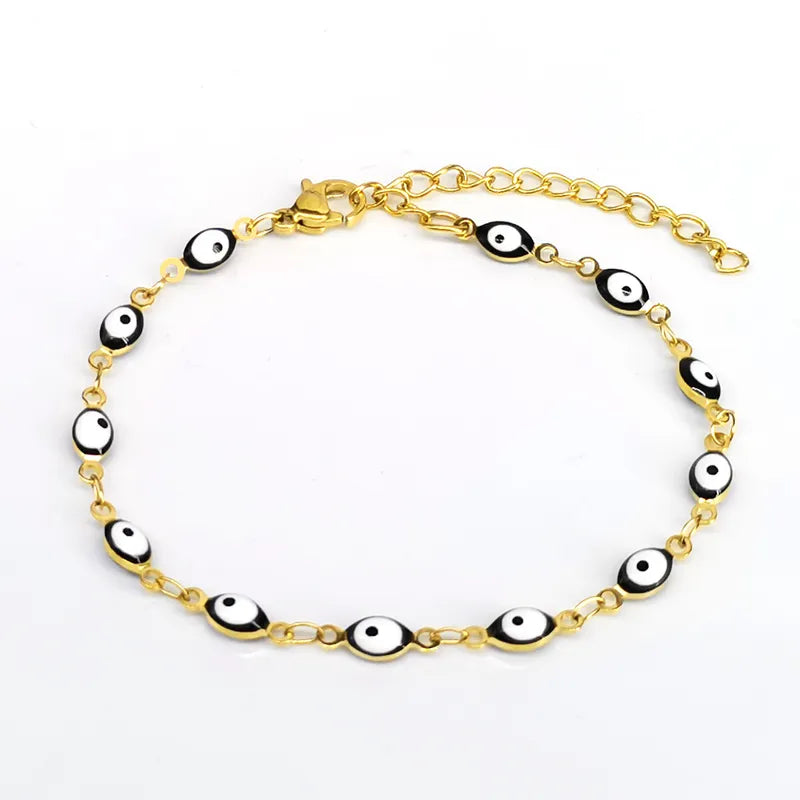 Evil Eye Gold Bracelet