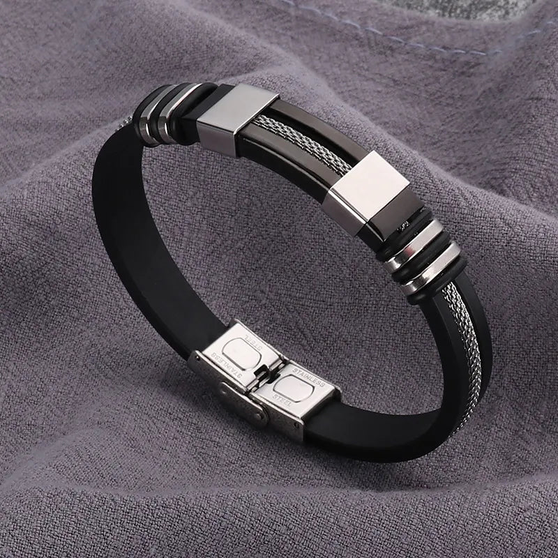 Black Steel Bracelet