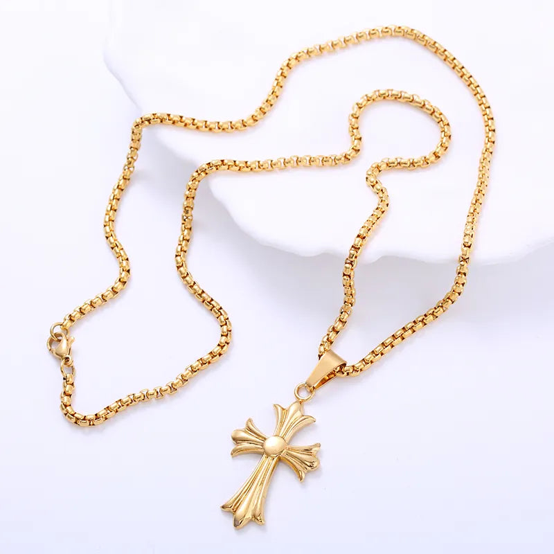 Gold Cross Pendant