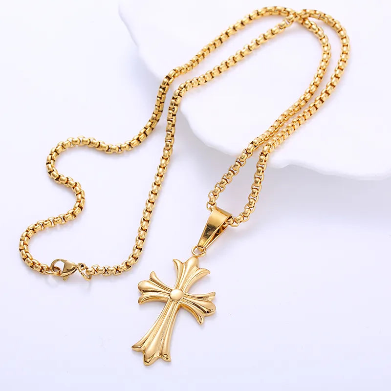 Gold Cross Pendant