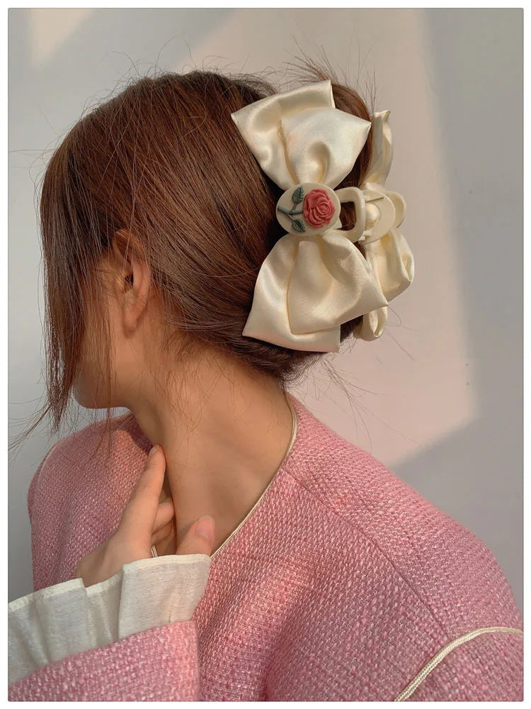 Belle Bow Hair Claw