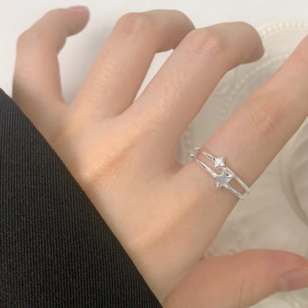 Silver Star Ring