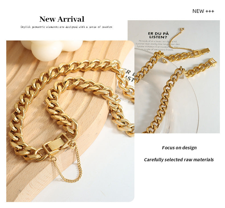 Gold Chain Neckpiece