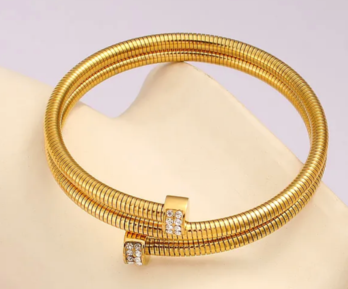 Gold Two Layer Bracelet