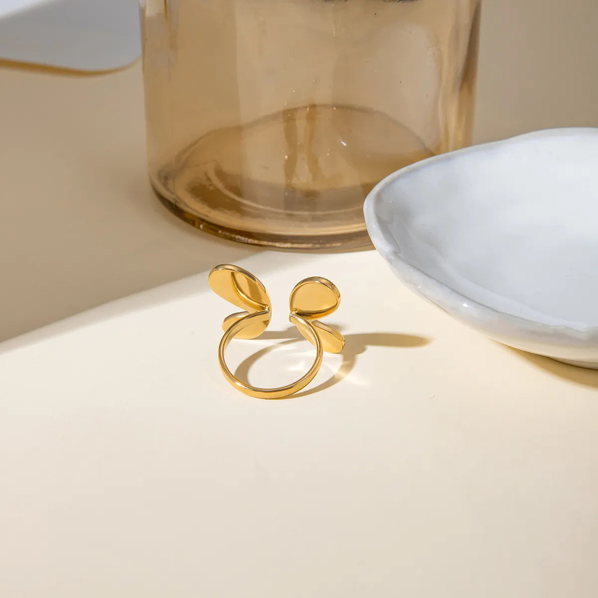 Solid Butterfly Ring