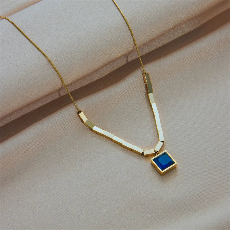 Square Glass Pendant