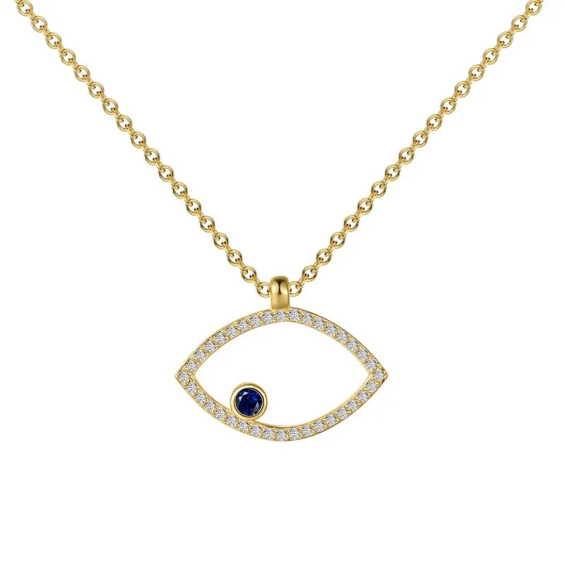 Devil's Eye Zircon Pendant