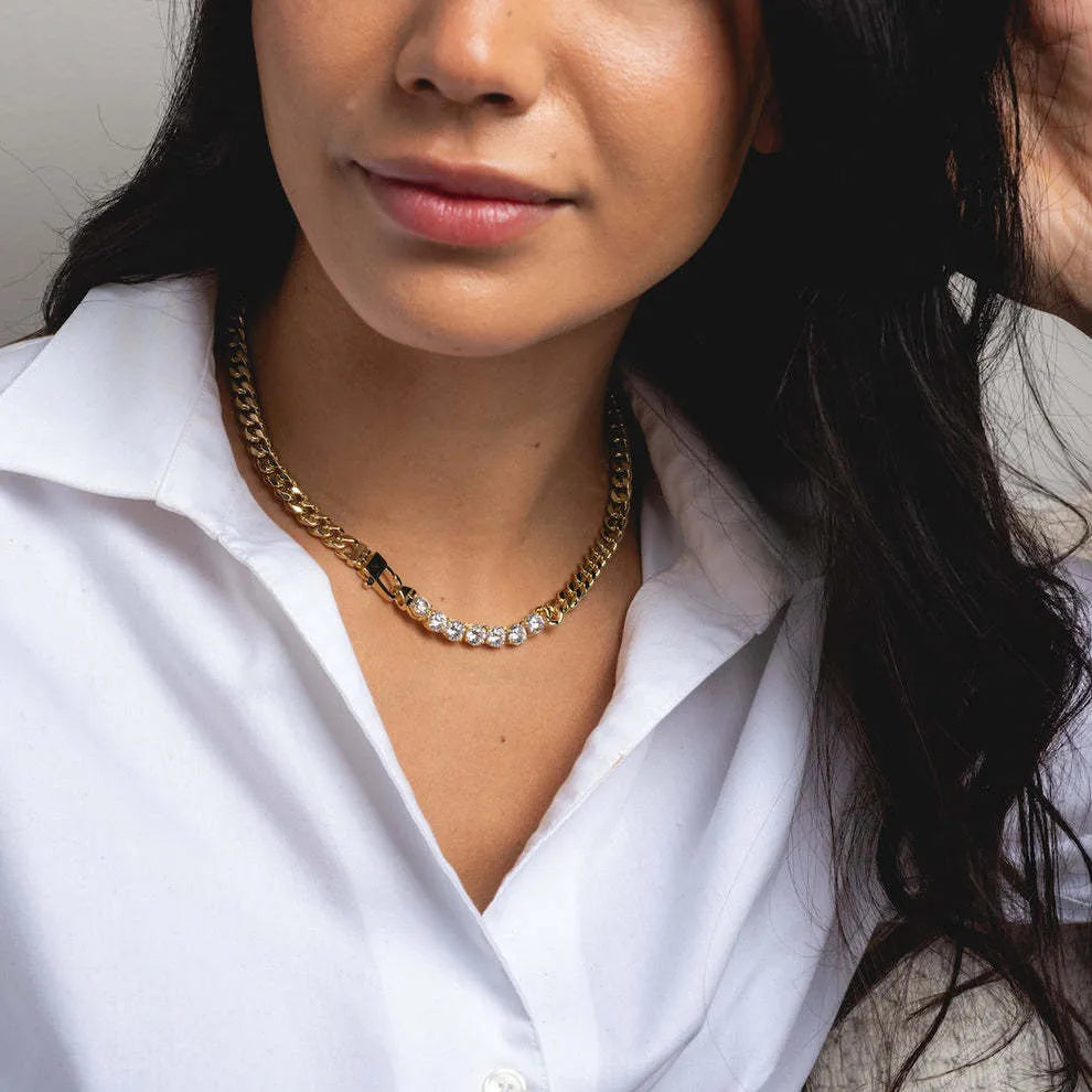 Tennis Cuban Neckpiece