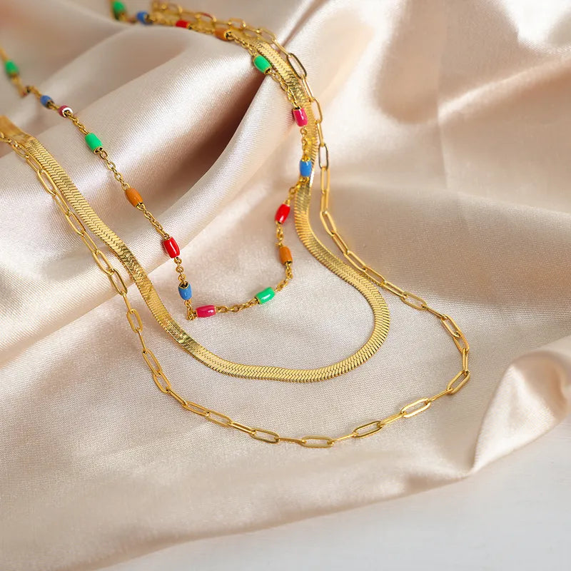 Tropical Three Layer Neckpiece