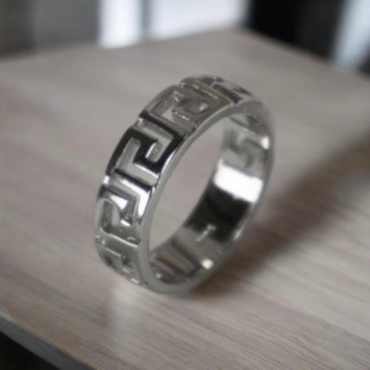 Men’s Silver Fendi Ring