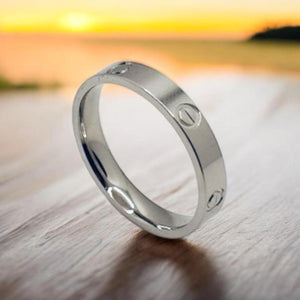 Men Cartier Silver Band – Lush - Main Image