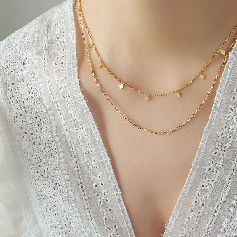 Dainty Dual Layer Neckpiece