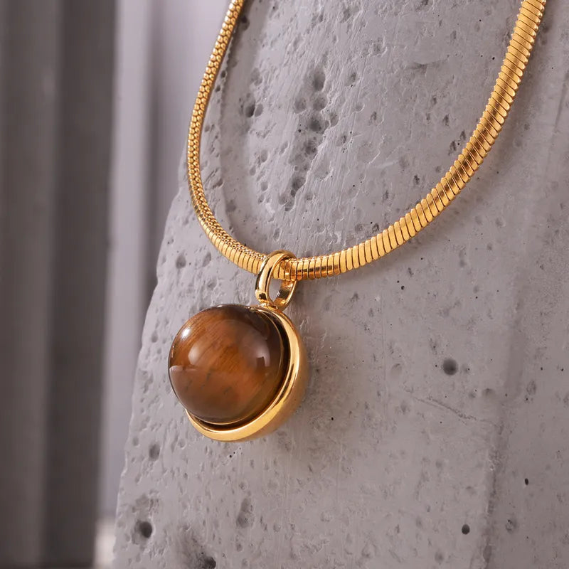 Gold Retro Pendant