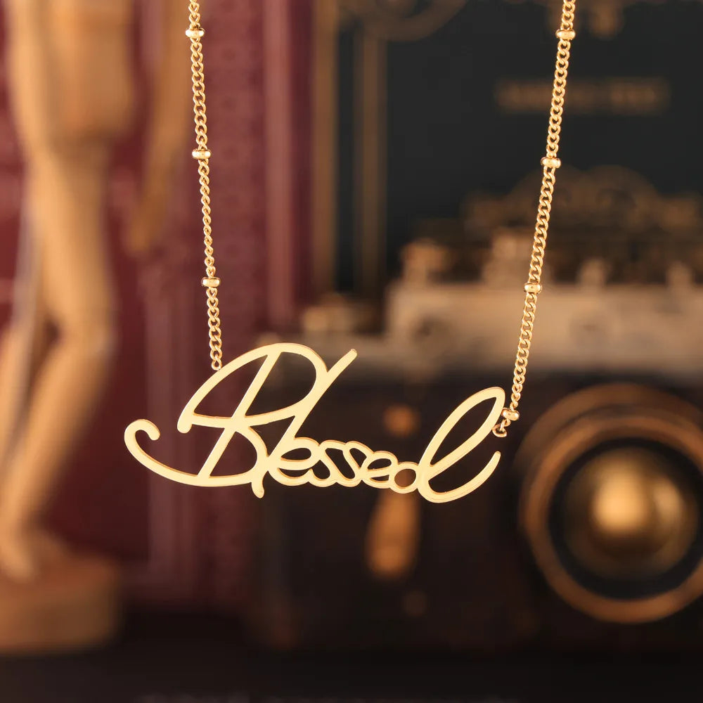 Blessed Gold Neckpiece